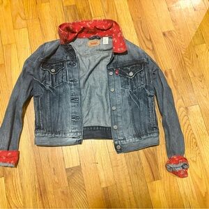 Levi medium light denim jacket vintage